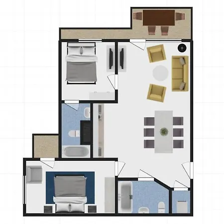 Apartello Modern - Garden Of Eden 公寓 圣弗拉斯